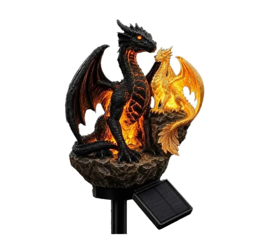 DragonGlow™ Solar Statue 🐉✨ — Ignite Your Garden with Fantasy