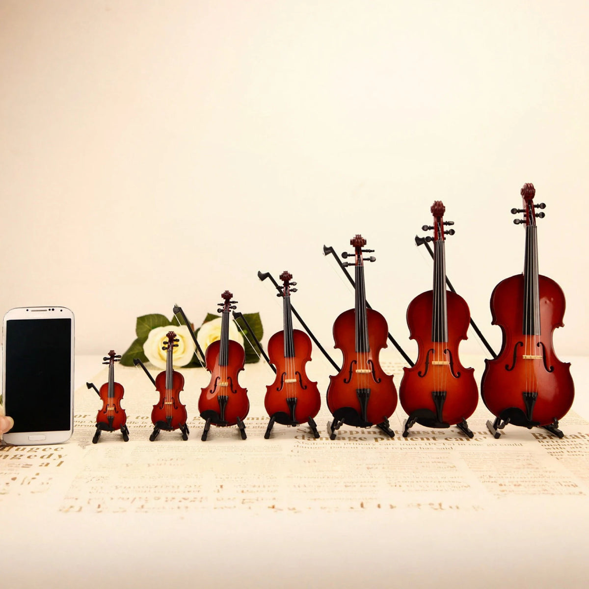 MiniMelody™ violín diminuto tocable