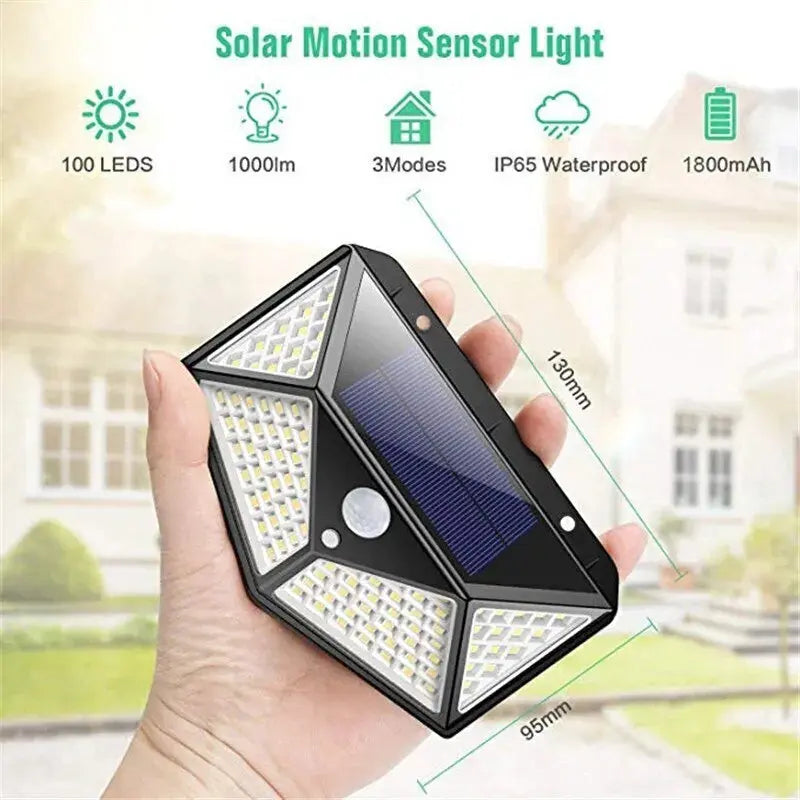 Lámpara solar multifuncional para exteriores, decoración de jardín, luz LED solar