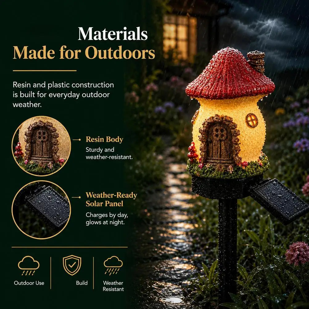 FairyNest™ Solar Cottage 🧚🌞 — Enchant Your Garden Day & Night