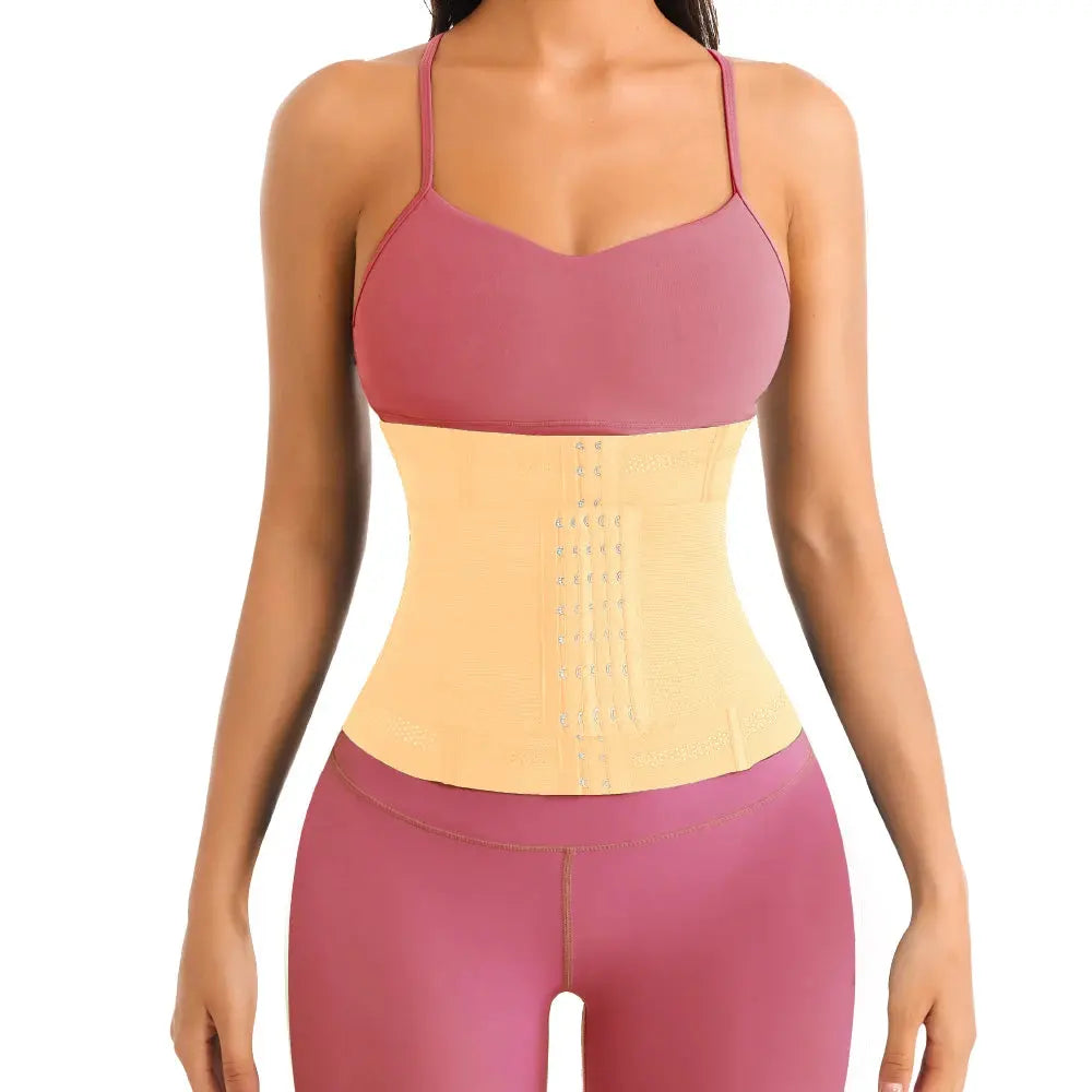 High Elastic Belly Band Men And Women Sports Fitness Tummy Slimming Shaping Postpartum Body Mesh Breathable Waistband Women MISTHIN Official Store