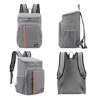 18L Portable Thermal Lunch Bag Food Box Durable Waterproof Cooler Ice