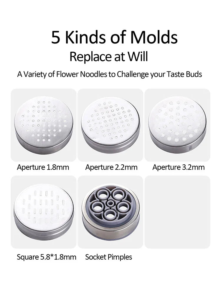 Fresh Pasta Press – Handcrafted Noodles in Minutes!