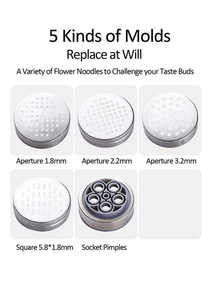 Fresh Pasta Press – Handcrafted Noodles in Minutes!