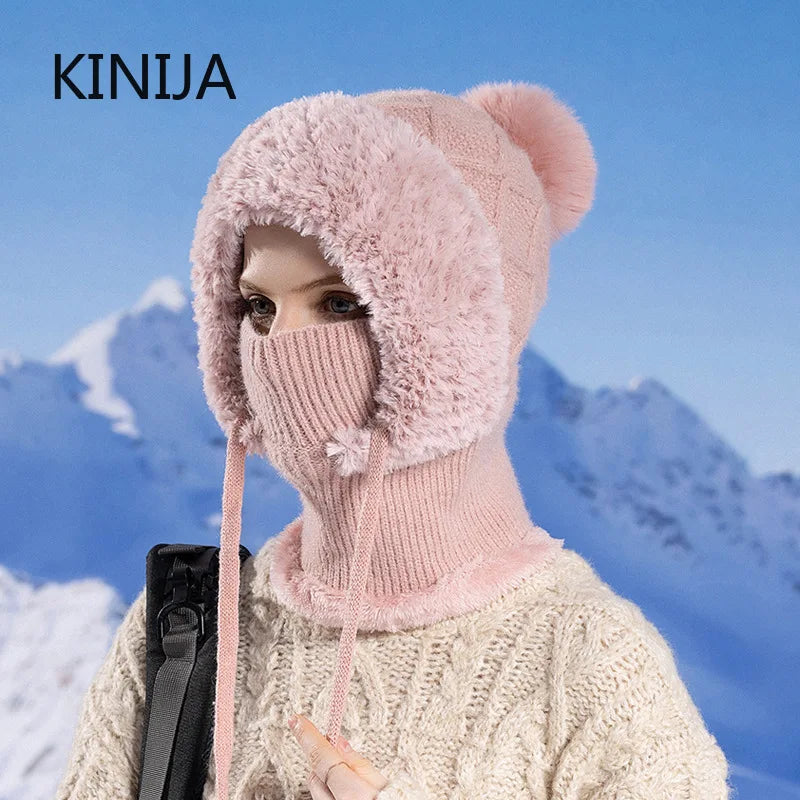 CozyChic™ 3-in-1 Winter Beanie