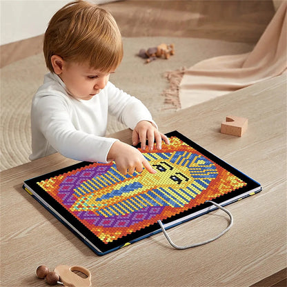 100 Stress-Relief Coloring Pages – Color by Numbers for Adults & Kids!