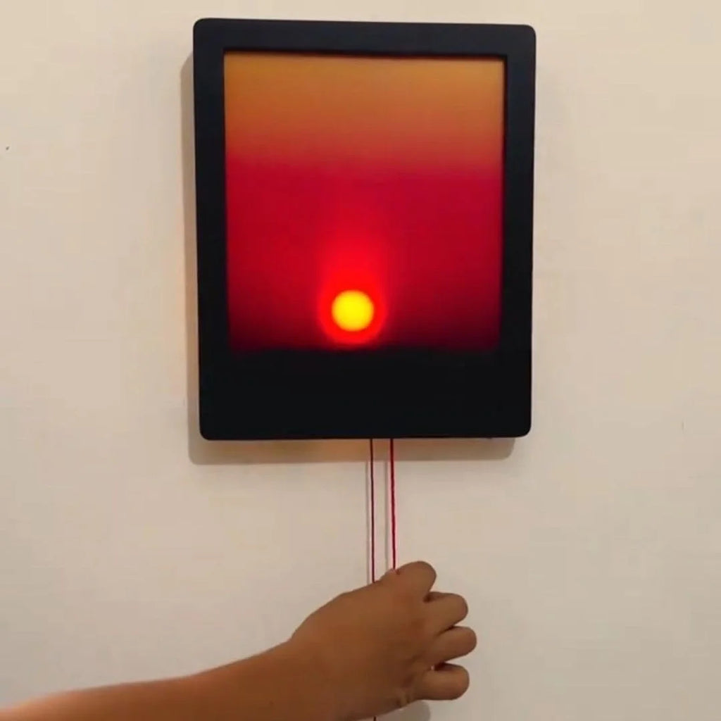 Kinetic Sunrise Lamp: Wake Up to Vibrant, Mood-Lifting Glow 🌅