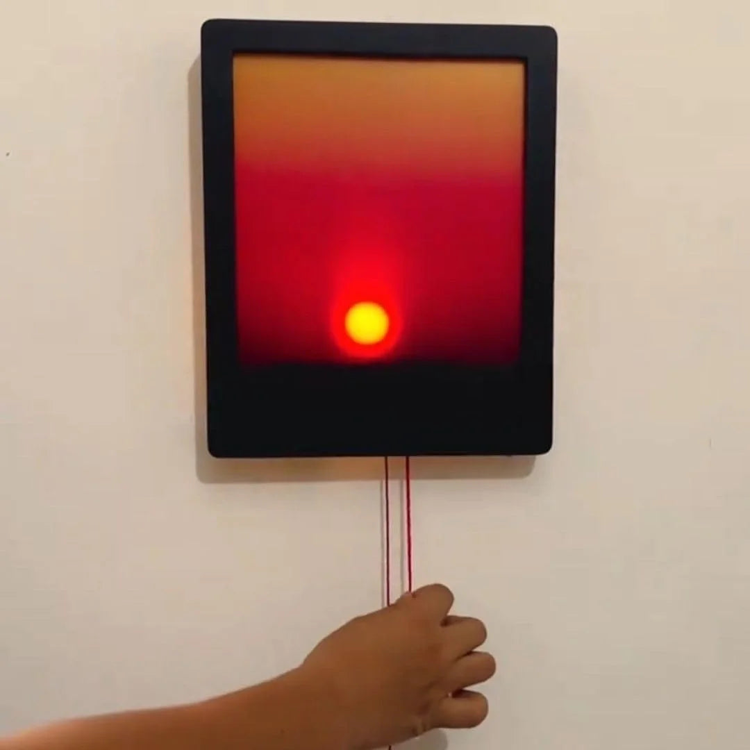Kinetic Sunrise Lamp: Wake Up to Vibrant, Mood-Lifting Glow 🌅