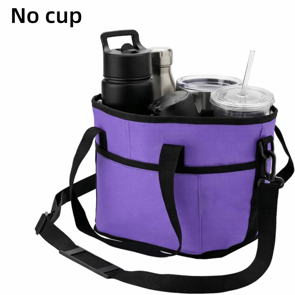 CarrySip™ Portavasos ☕ — 4 Vasos, Un Viaje Fácil