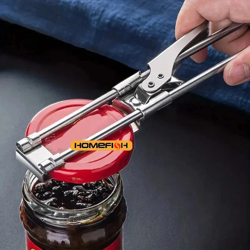Twist Easy: Abrefrascos Ajustable de Acero Inoxidable