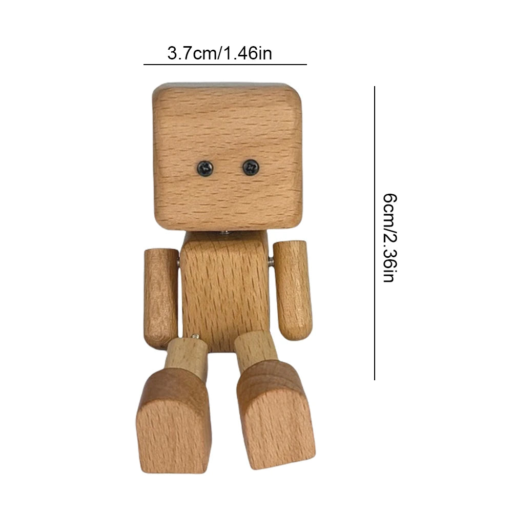 Juego de figuras de madera MoodMate™ con movimiento