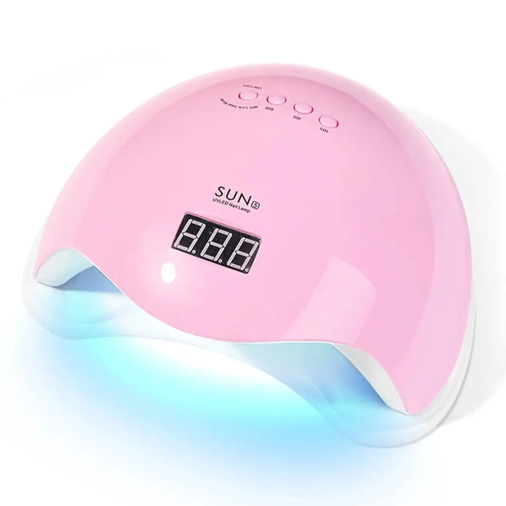 YIKOOLIN UV LED Nail Lamp 48W for Professional Saloon Fast Nail Gel Dryer With 4 Timers Automatic Sensor LCD Display YIKOOLIN Official Store