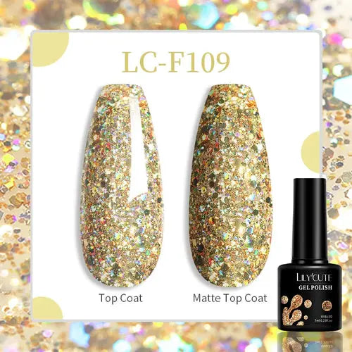 LILYCUTE 129 Colors 7ML Nail Gel Polish Nail Supplies Vernis Semi AliExpress