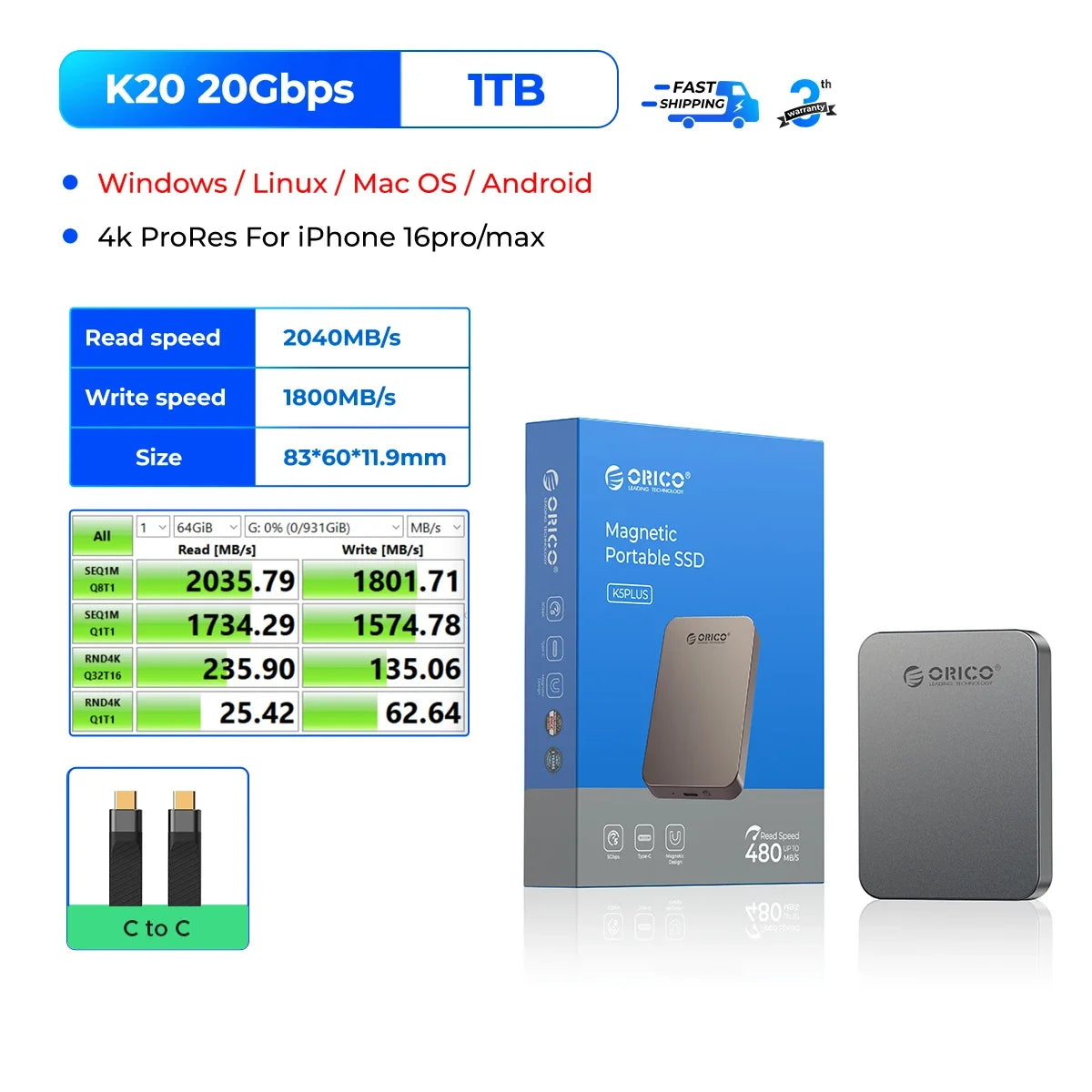 MagnaStore: Secure Your Phone, Store More Orico PC Store