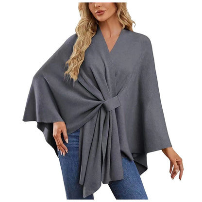 LuxeCloud Wrap – Cozy Elegance for Any Occasion!