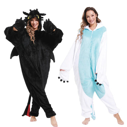 Cozy Up in Style: Snuggy Dragon Cartoon Onesie Colisa Blanket Store