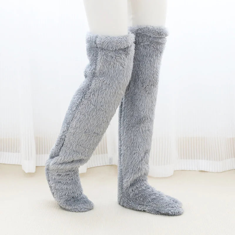 Ultra-Soft Fuzzy Long Winter Socks – Keep Your Feet Warm & Cozy All Season Colisa Blanket Store