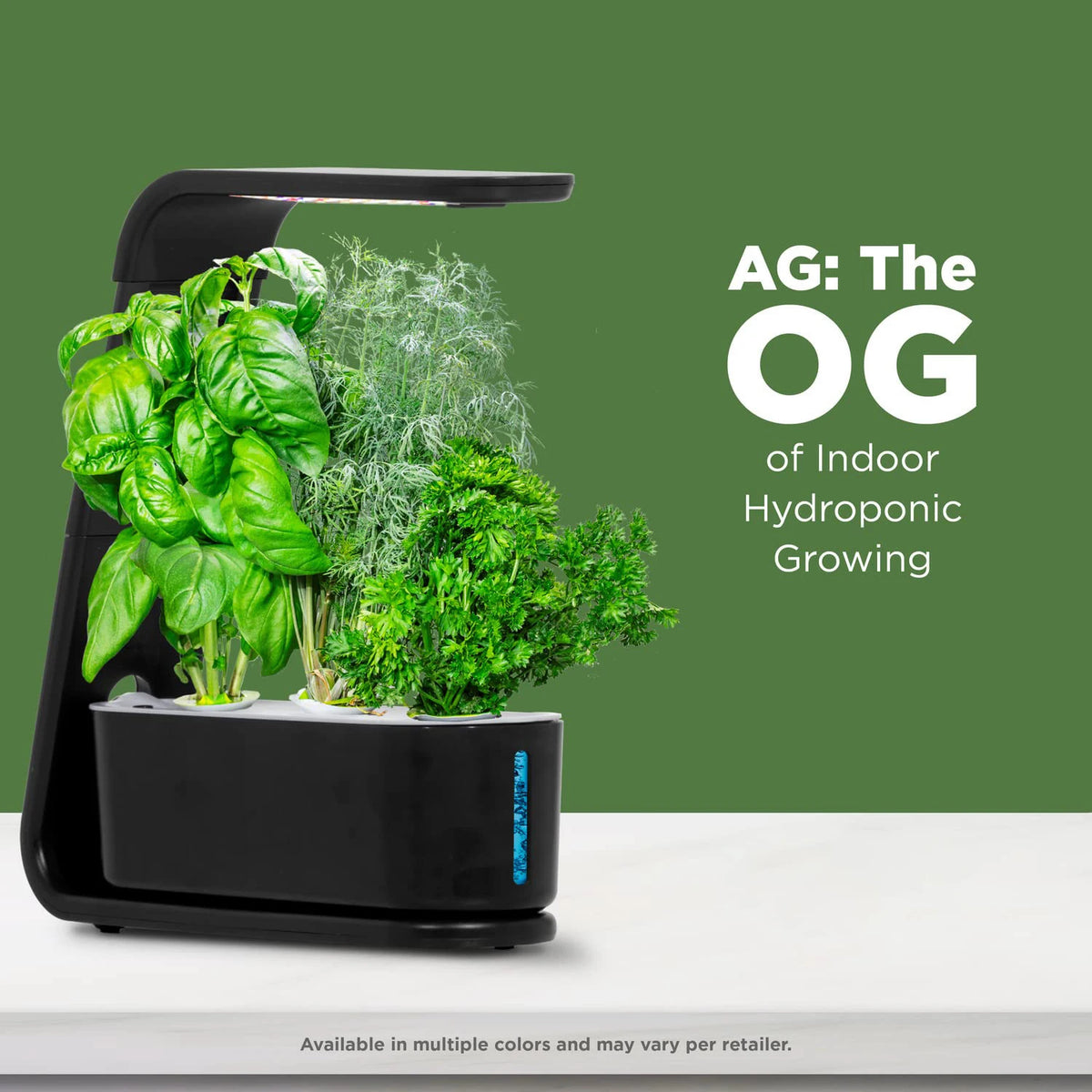 Hydroponics Growing System Sprout with Seed Pod Kit Height Adjustable Automatic Timing Indoor Garden LED Grow Lights Water Tank