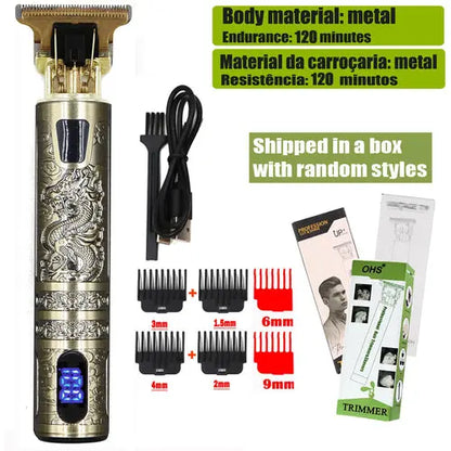 Affordable T9 Cordless Hair Clippers for Men - Compact & Quiet Grooming Tool AliExpress