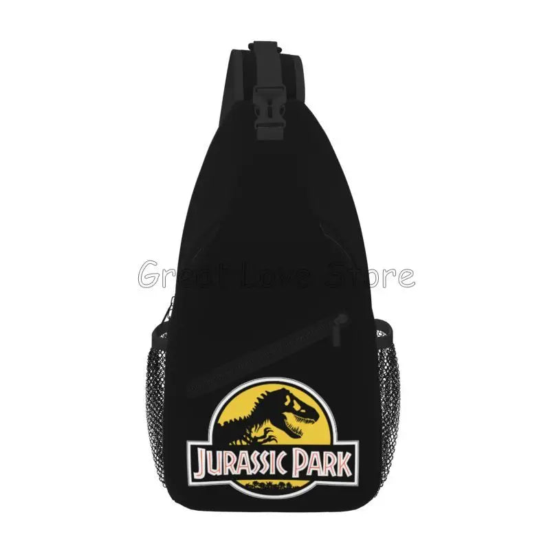 Red & Black Chest Crossbody Bag, Durable with Adjustable Strap and High Storage Capacity