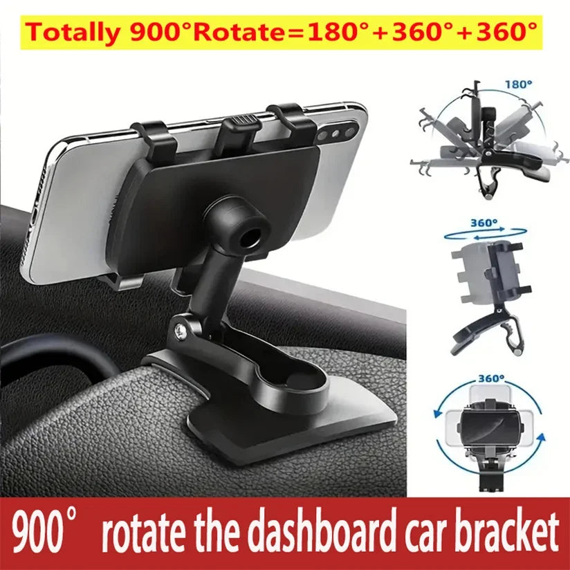 360° Swivel Phone Mount – Hands-Free Viewing in Any Direction!