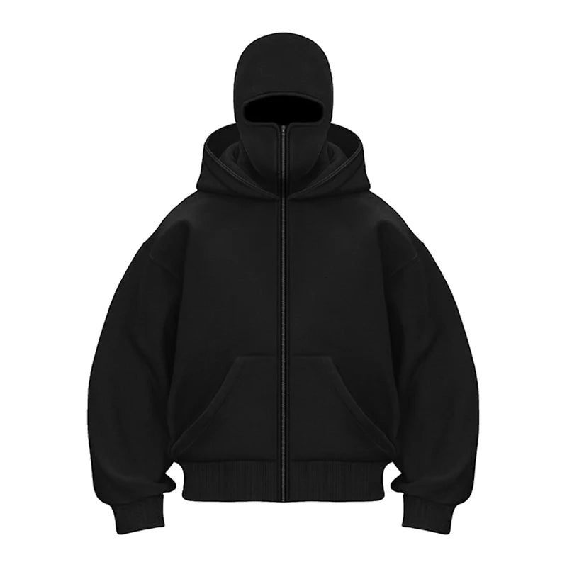 Y2K Gothic Harajuku Double Hat Design Sportswear Winter New Hoodie AliExpress