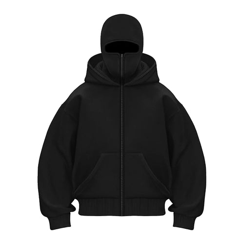 Y2K Gothic Harajuku Double Hat Design Sportswear Winter New Hoodie AliExpress