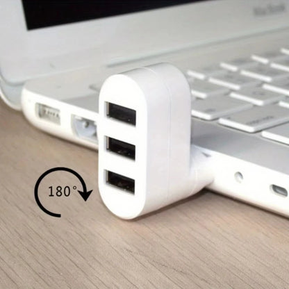 Connect Easy: 4-in-1 Rotatable USB Hub
