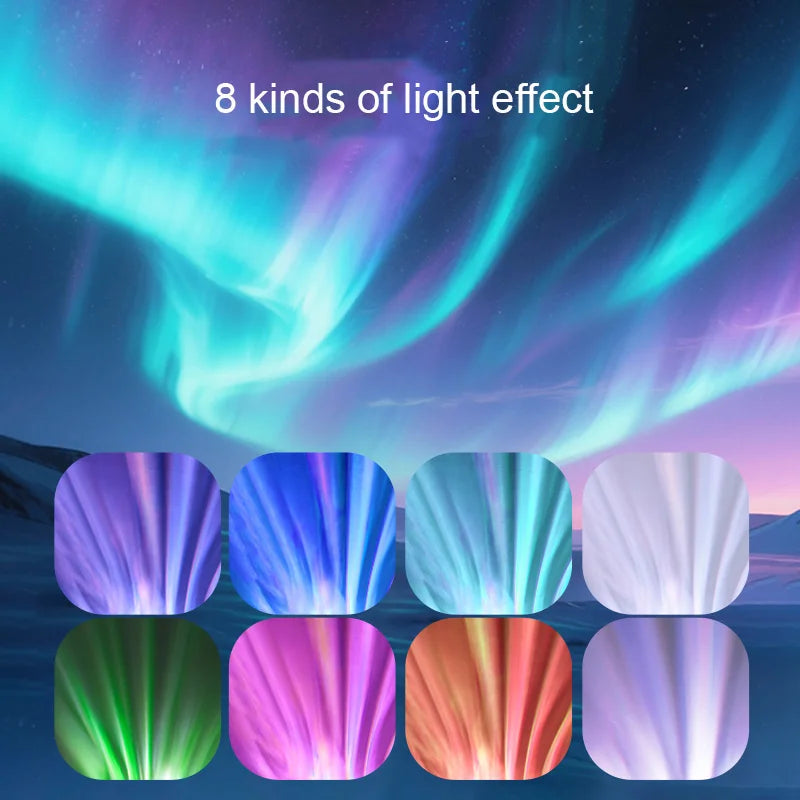 Lámpara Proyectora AuroraShell™ Estrellada 🐚🌌 Brillo Nocturno de Ensueño