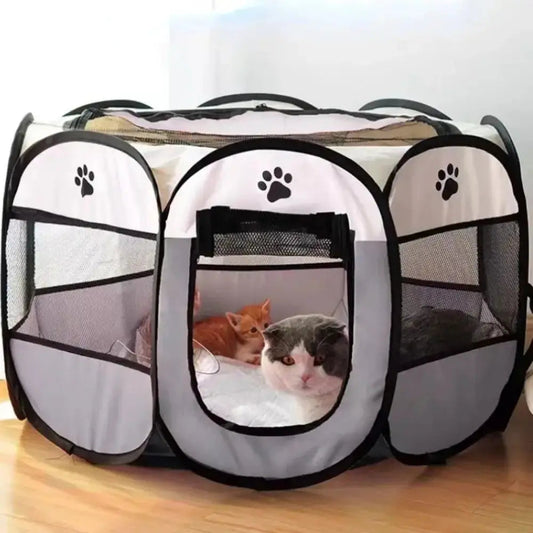 Portable Foldable Pet Tent: Octagonal Fence Kennel Shop1103771128 Store
