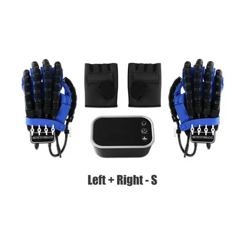 Left & Right Hand Finger Rehabilitation Exerciser Robot Gloves Stroke AliExpress