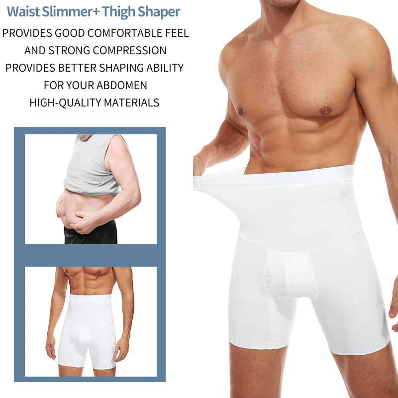 Sculpt & Support: Men's High-Elasticity Comfort Shapewear Kube Urfit Official Store