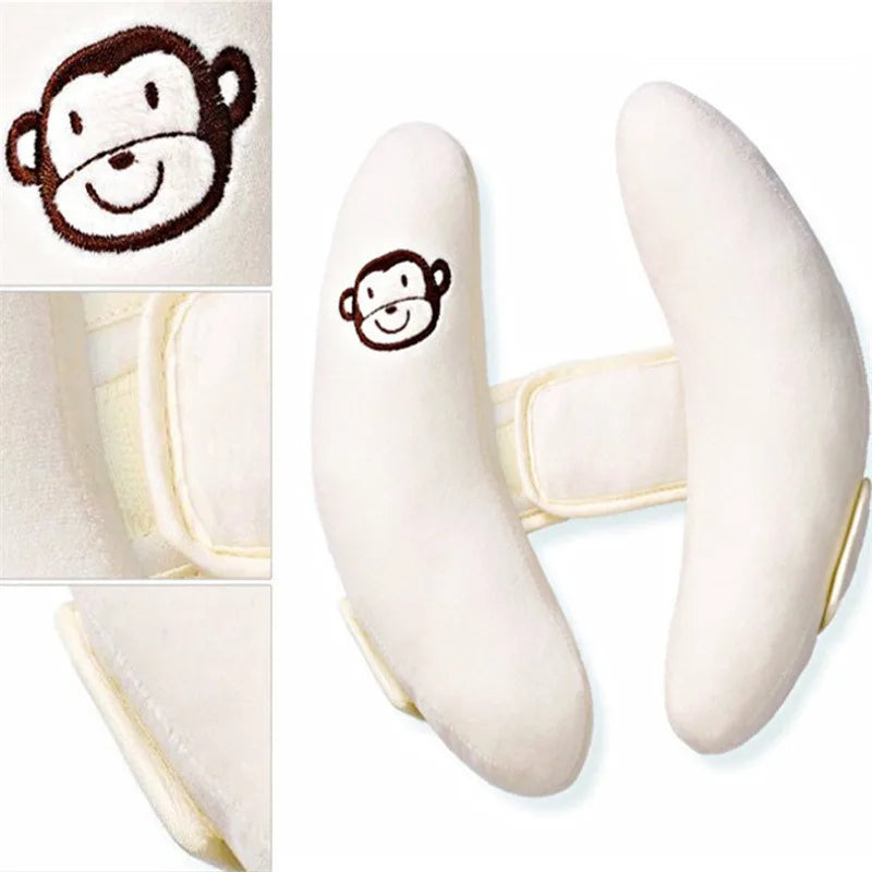 SnugNest™ – Almohada moldeadora de cabeza para bebés orgánica 👶💤