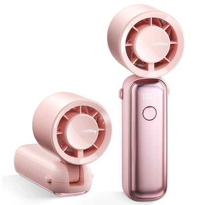 Cool Blast: Handheld Turbo Fan for Instant Relief