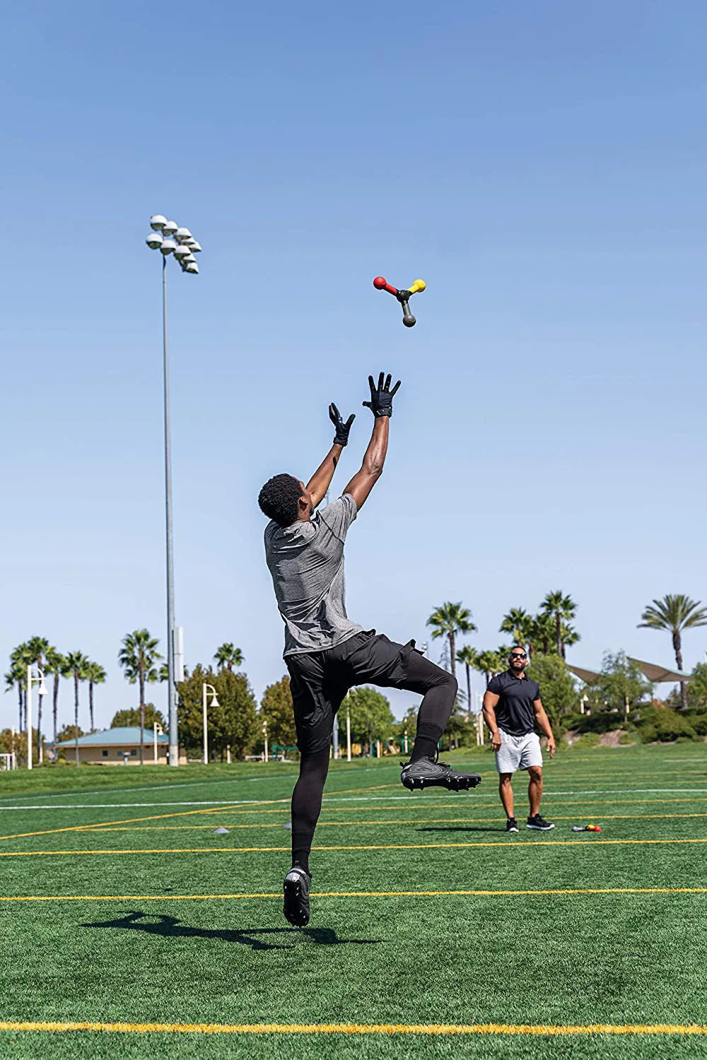 Reflex Training Tossing Stick Improving Reaction Speed Trainer Hand-Eye Coordination Baseball Basketball Outdoor Gripping Game Shop1104643014 Store