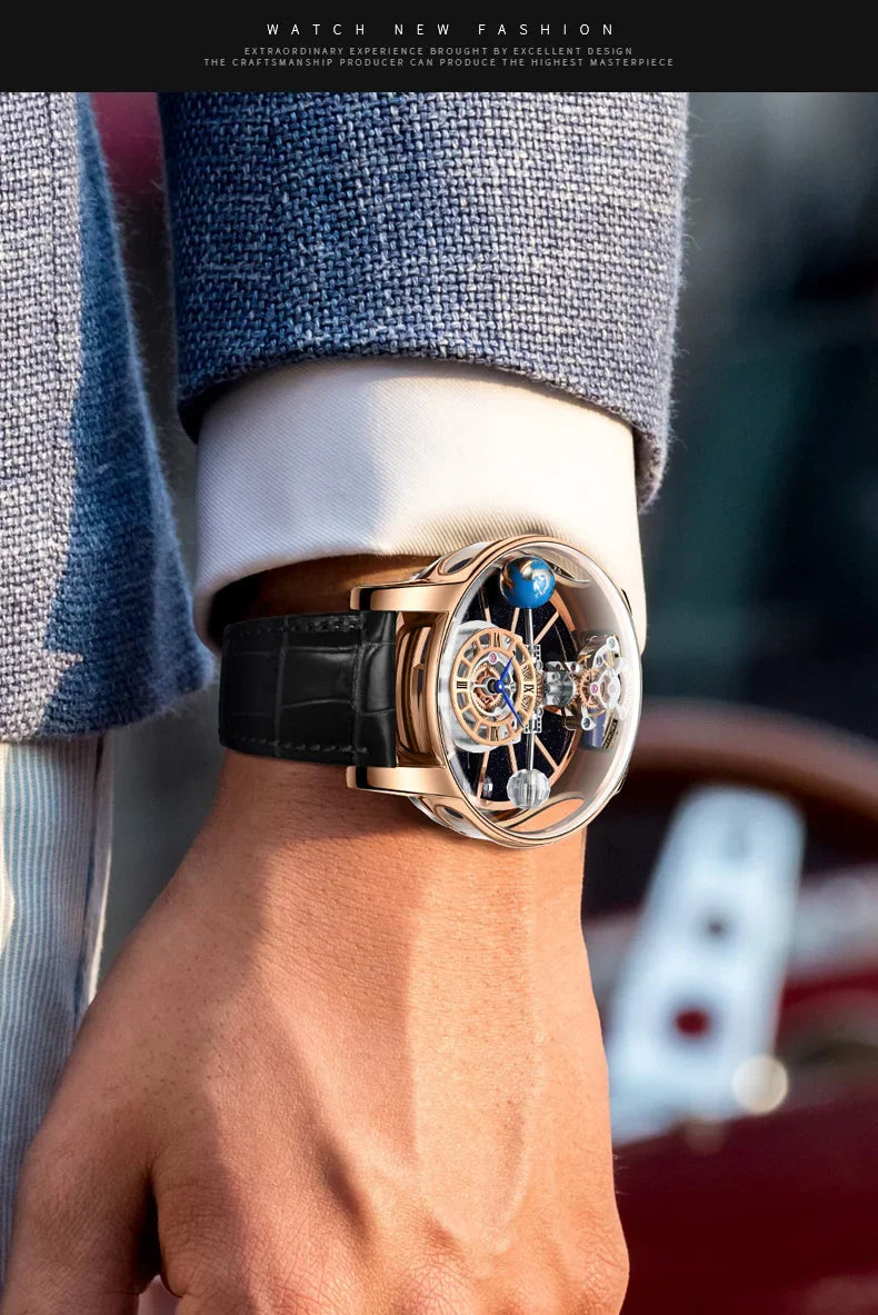 Galactic Pioneer Chronograph Tourbillon Luxury Watch South Bay Evans General Store