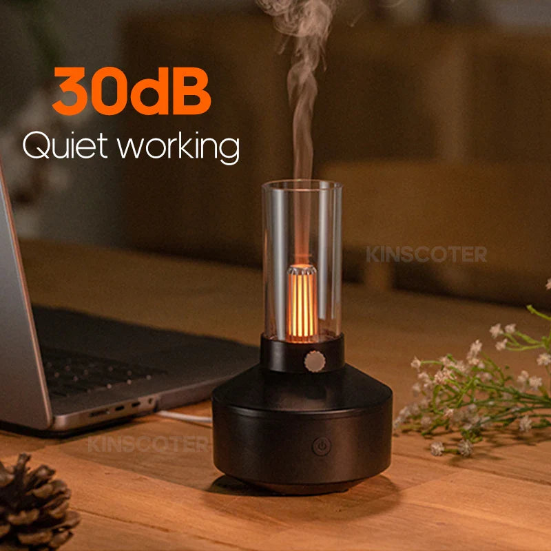 KINSCOTER Portable Mini Aroma Diffuser USB Air Humidifier Essential Oil Night Light Cold Mist Maker Sprayer for Home Gift HUMI Store