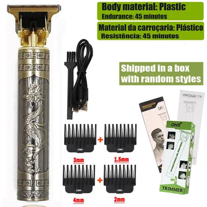 Affordable T9 Cordless Hair Clippers for Men - Compact & Quiet Grooming Tool AliExpress