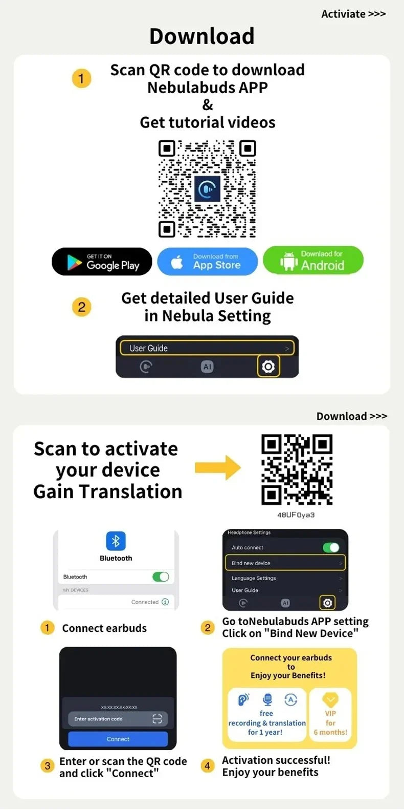 PAXA SpeakMate™ – AI Earbuds for 145 Languages