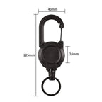 ELMAS Sporty Retractable Anti-Theft Keychain Shop1103682364 Store