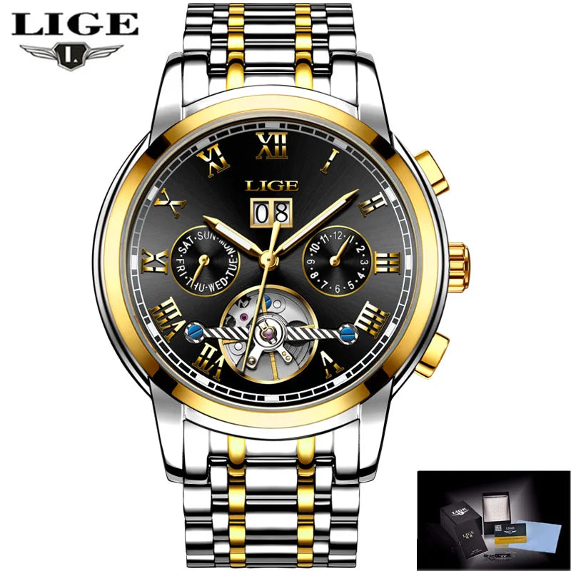 CrystalX Skeleton Men's Mechanical Watch South Bay Evans General Store