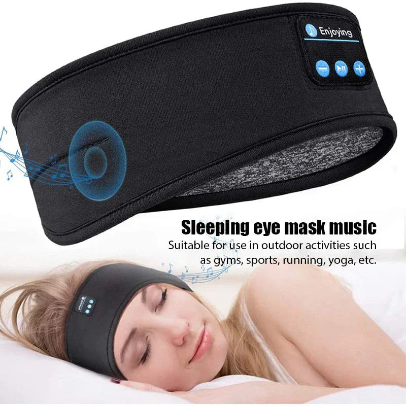 Oracluxe Eye Mask with Wireless Bluetooth Headset Headband Stone's Store