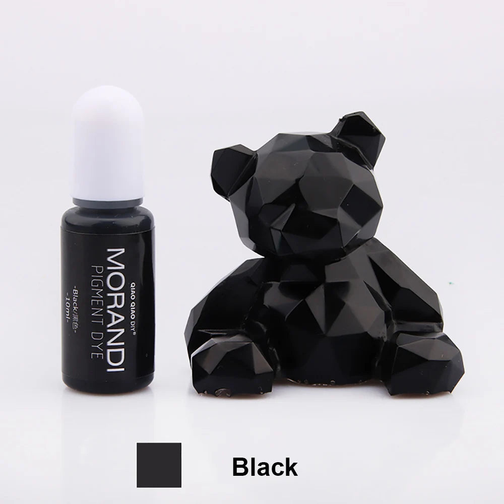 For fun 10ML 24Colors Resin Pigments DIY UV Epoxy Resin Crafts Morandi Dye Ink Colorant Jewelry Making Supplies Tools