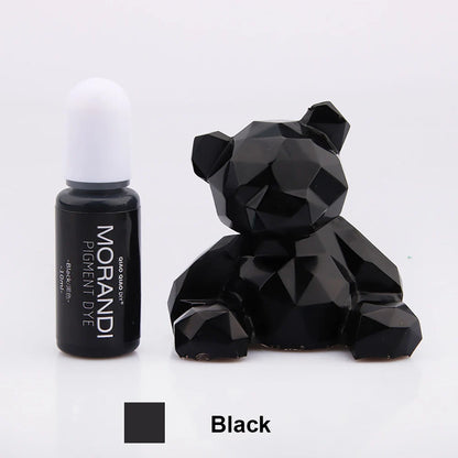 For fun 10ML 24Colors Resin Pigments DIY UV Epoxy Resin Crafts Morandi Dye Ink Colorant Jewelry Making Supplies Tools