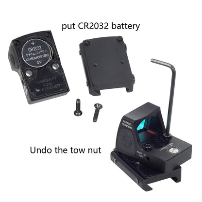 Mini RMR Red Dot Sight Scope Fit 20mm Rail Shop1103572318 Store