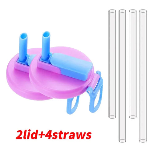 Reusable Silicone Straws with Soda Can Lids - Travel-Friendly, Eco-Friendly AliExpress