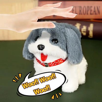 Realistic Electric Simulation Smart Dog Plush Toy Cute Little Puppy AliExpress