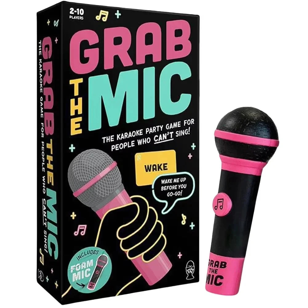 Grab The Mic Challenge – Hilarious Singing Game for Parties!
