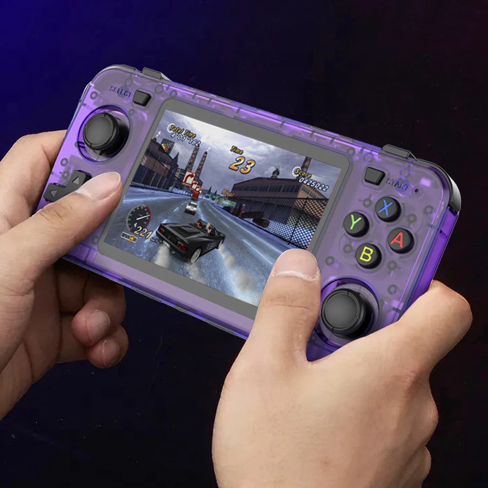 BOYHOM New R36H Retro Handheld Console Open-Source Linux System Classic Game Consoles 3.5 inch IPS Screen Portable Video Player Stone's Store
