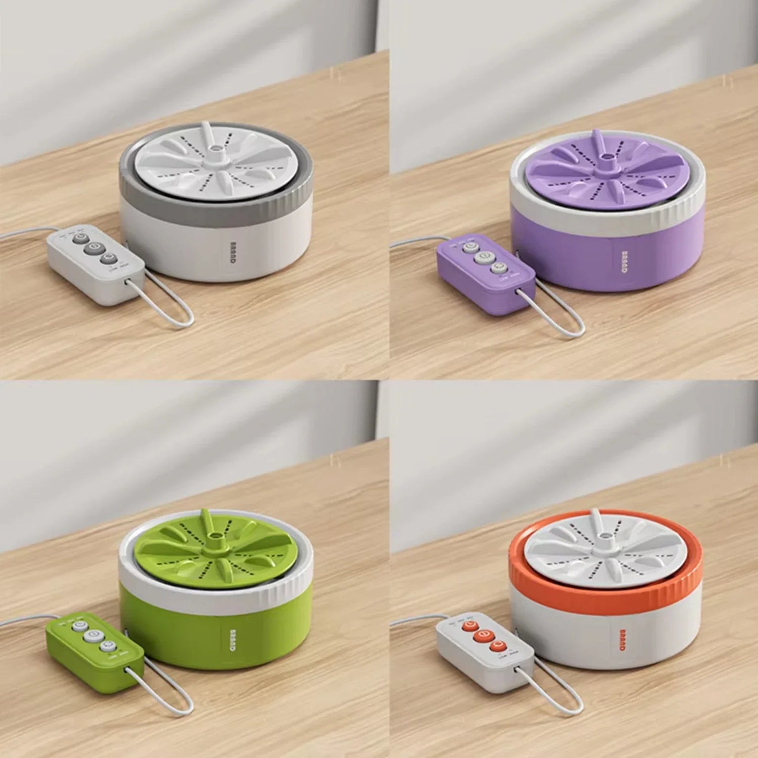 USB Rotating Turbo Fruit Kitchen Ultrasonic Dishwasher Lai Fu Store